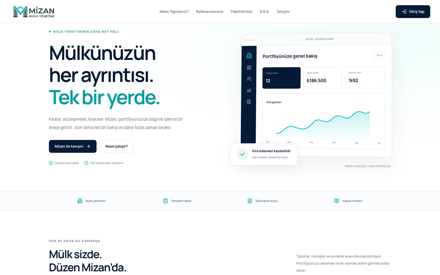 Mizan ana sayfası